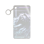 CRT Lion Retro Wave Keychain - Synthwave Acrylic Charm