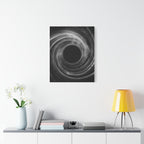 Black Hole Canvas Wall Art - Cosmic Universe Decor