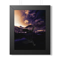 Baby Winged Dragon Poster - Mystic Mountain Lake Fantasy Art