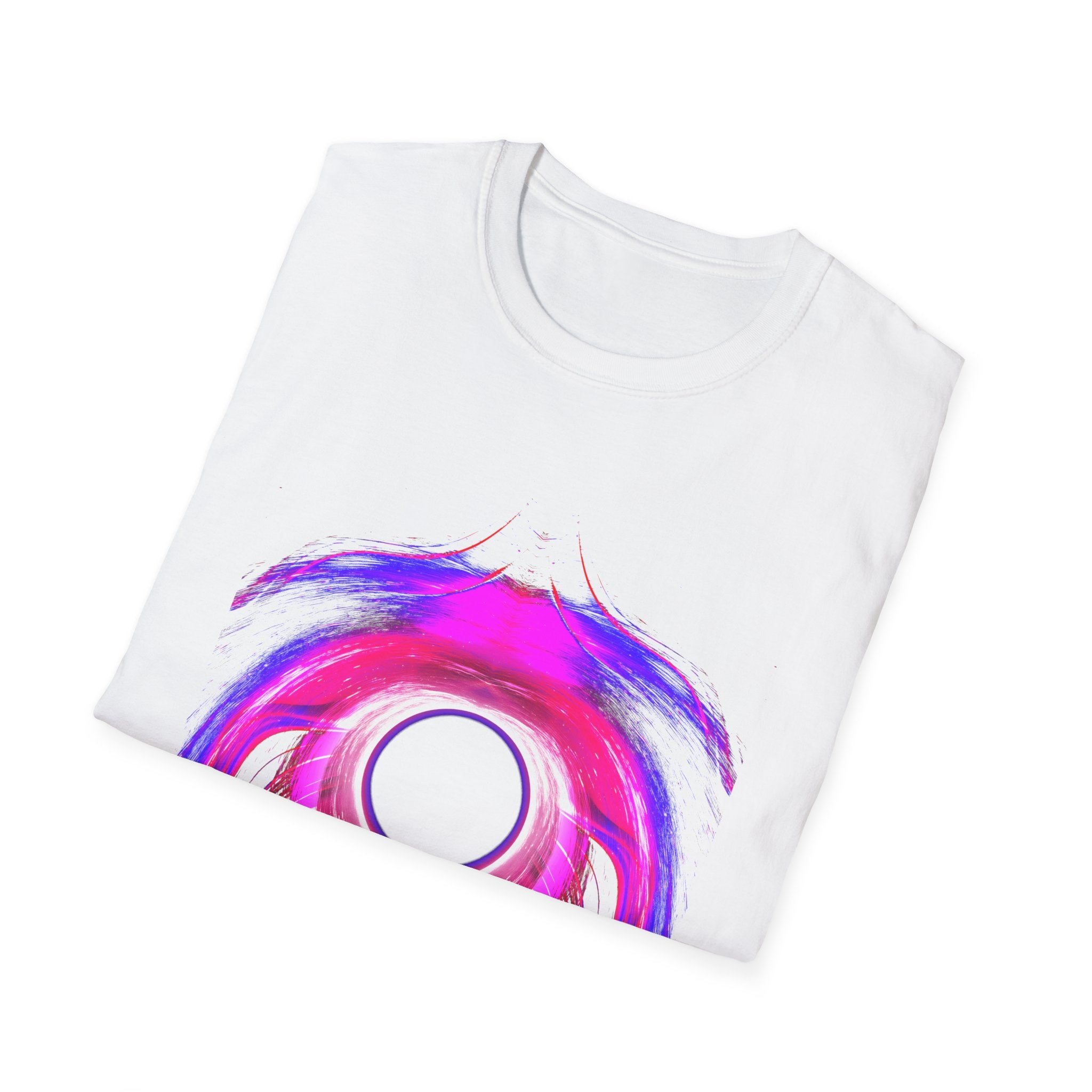 Purple Pink Wormhole Graphic Tee - The Cosmic Gate Special Edition
