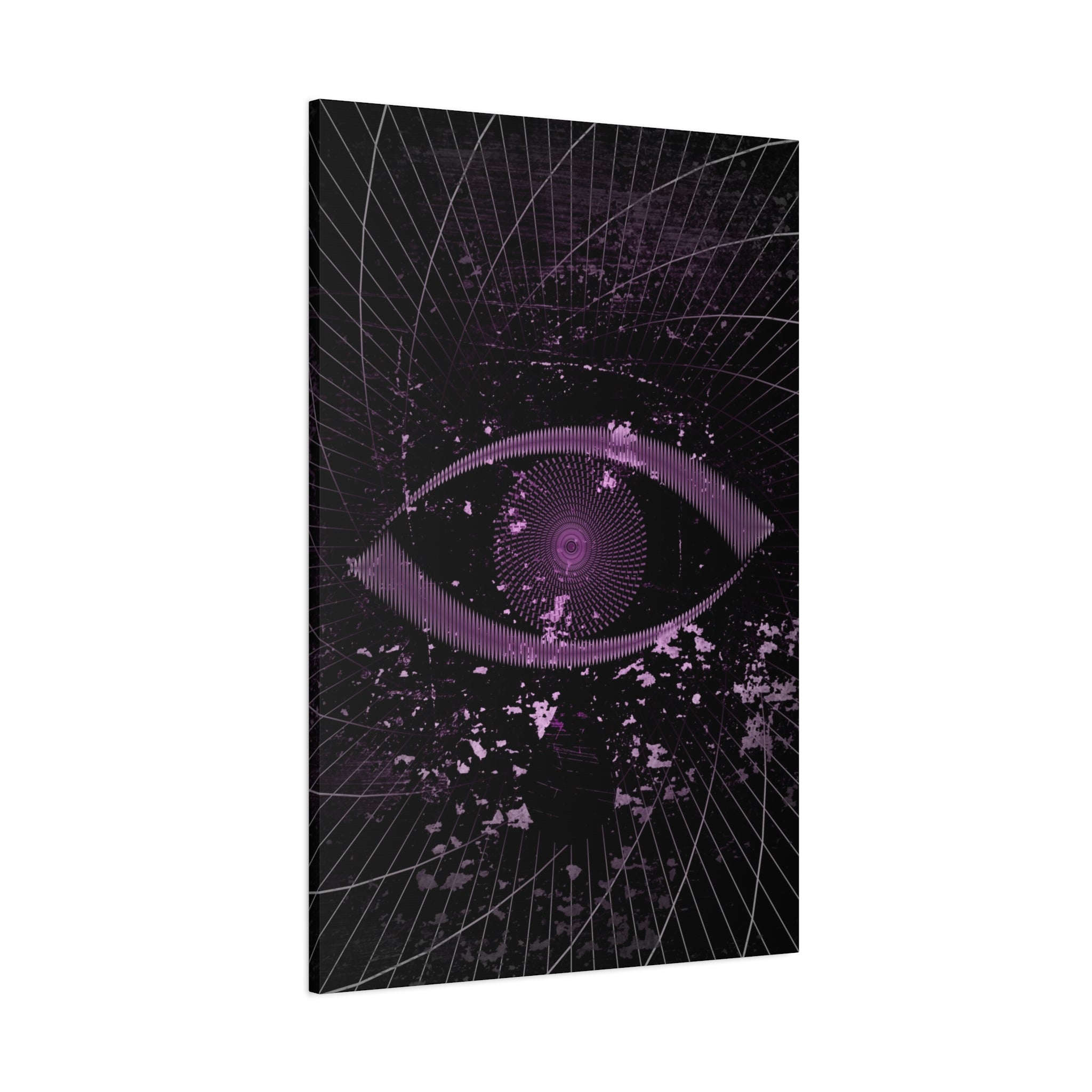Eye of the Lost Canvas Wall Art - Surreal Dark Third-Eye Decor