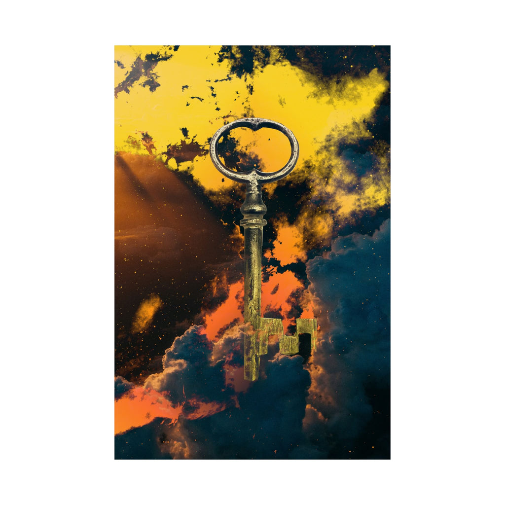 Key To The Kingdom Poster - Fantasy Mysterious Art Print