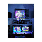 Digital Escape Poster - Abstract Tech Art Print
