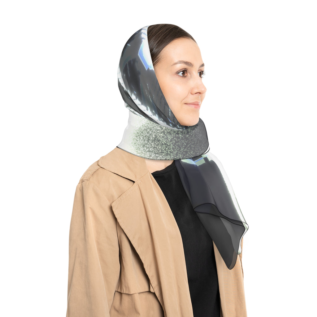 Space Paranoia Scarf - Mysterious Spaceship Shawl
