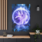 Lost Forest Magic Portal Canvas Art - Enchanted Mystical Woodland Decor