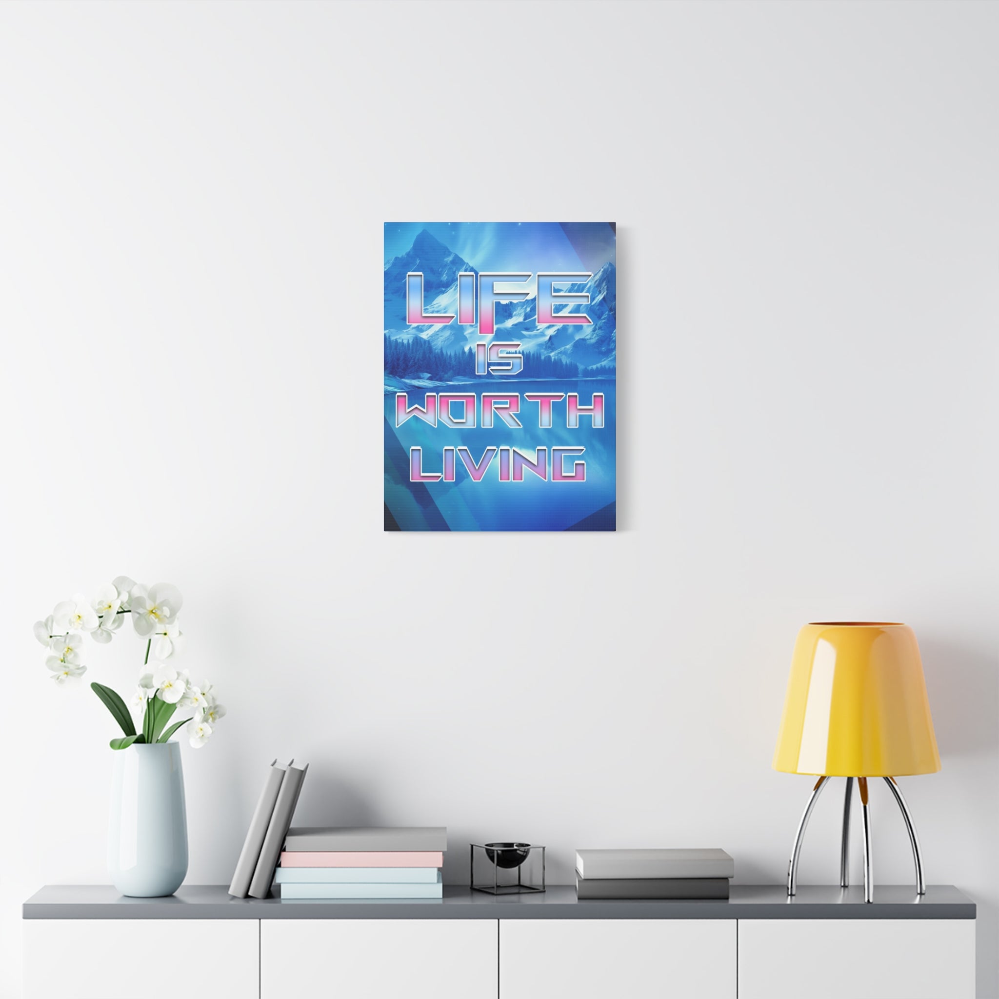 Tree of Life Canvas Wall Art - Modern Abstract Spiritual Decor