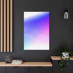 Starfield Space Galaxy Canvas Wall Art - Cosmic Purple Decor