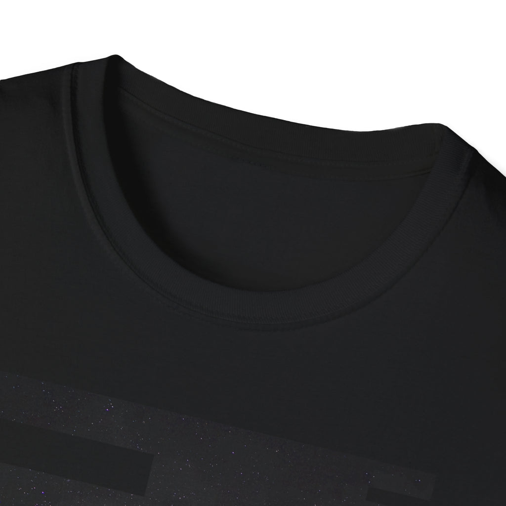 Earth Glitched Graphic Tee - Cosmic Glitch Art Shirt
