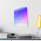 Starfield Space Galaxy Canvas Wall Art - Cosmic Purple Decor