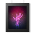 Hand of the Stars Poster - Cosmic Energy Celestial Art Print