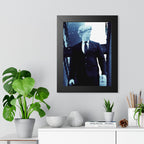 Statue Man Framed Vertical Poster | Premium Matte Art for Home or Office | Perfect Gift for Art Lovers | Modern Design