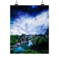 Enchanted Landscape Poster - Fantasy Forest Art Print