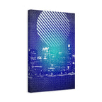 Chicago Skyline Canvas Wall Art - Illinois Cityscape Decor