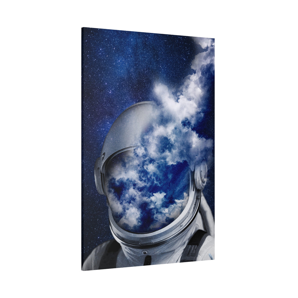 Psychedelic Astronaut Canvas Wall Art - Dreamy Space Decor