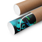 Grunge Space Man Poster - Splatter Astronaut Art Print