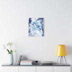 Blue Sky Dragon Canvas Wall Art - Celestial Fantasy Decor
