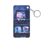 Digital Escape Keychain - Abstract Tech Acrylic Charm