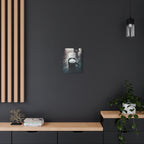 Coffee Love Kitchen Canvas Wall Art - Rustic Cafe Decor