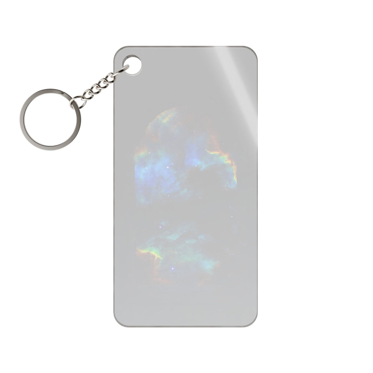Stellar Castle Window Keychain - Galaxy Cosmos Acrylic Charm