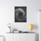 Black Hole Canvas Wall Art - Cosmic Universe Decor
