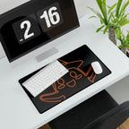 Cute Ghost Mouse Pad - Spooky Halloween Desk Mat