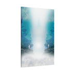 Lost Lovers Canvas Wall Art - Couple Surreal Landscape Decor