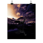 Baby Winged Dragon Poster Print - Fantasy Creature Art