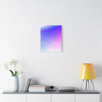 Starfield Space Galaxy Canvas Wall Art - Cosmic Purple Decor