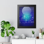 Chicago Cityscape Framed Poster - Skyline Wall Art