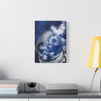 Psychedelic Astronaut Canvas Wall Art - Dreamy Space Decor