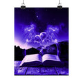 Magic Book Love Spell Poster Print - Witchy Fantasy Art