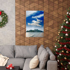 Star-Filled Shoreline Poster | Matte Vertical Art | Museum-Grade Quality | Perfect for Home & Office Decor