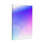 Starfield Space Galaxy Canvas Wall Art - Cosmic Purple Decor