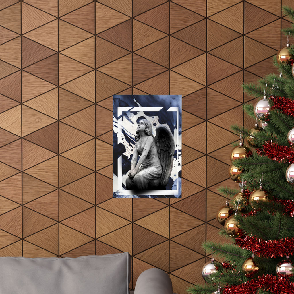 Stone Angel Matte Poster Print