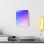 Starfield Space Galaxy Canvas Wall Art - Cosmic Purple Decor