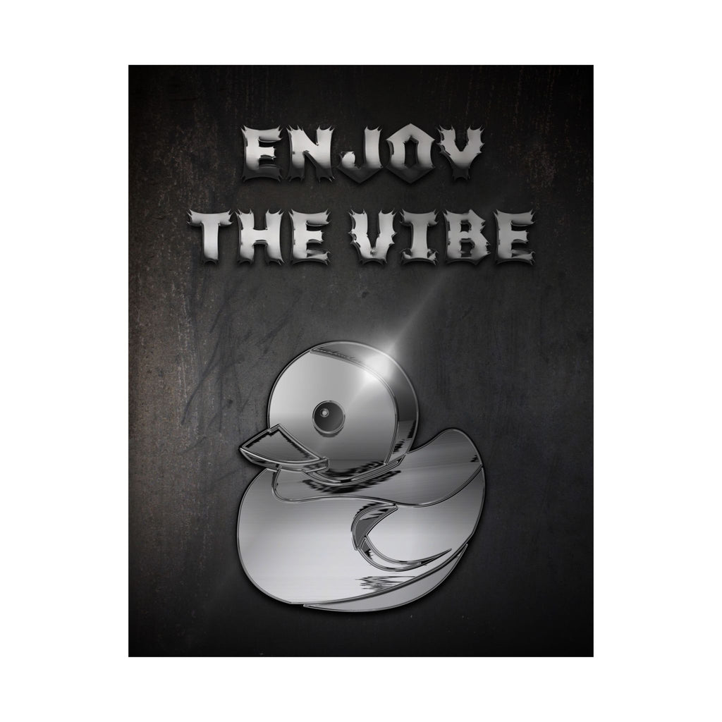 Enjoy the Vibe Poster - Aesthetic Typography Art Print