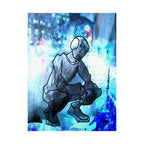 Robot Man Poster - Cyberpunk Android Art Print