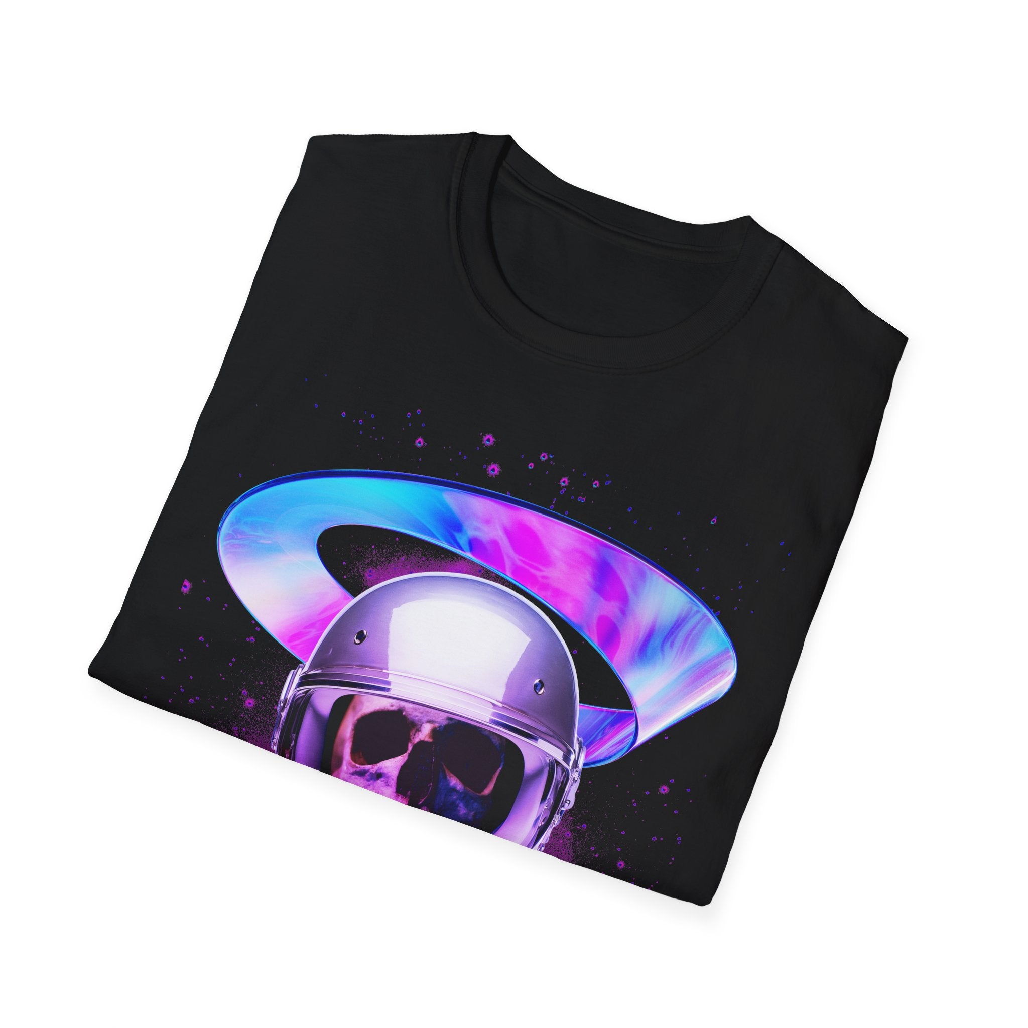 Astronaut Skeleton Skull Unisex Tee - Cosmic Space Skull Shirt