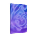 Liquid Metal Mist Pink Canvas Wall Art - Modern Textured Abstract Decor