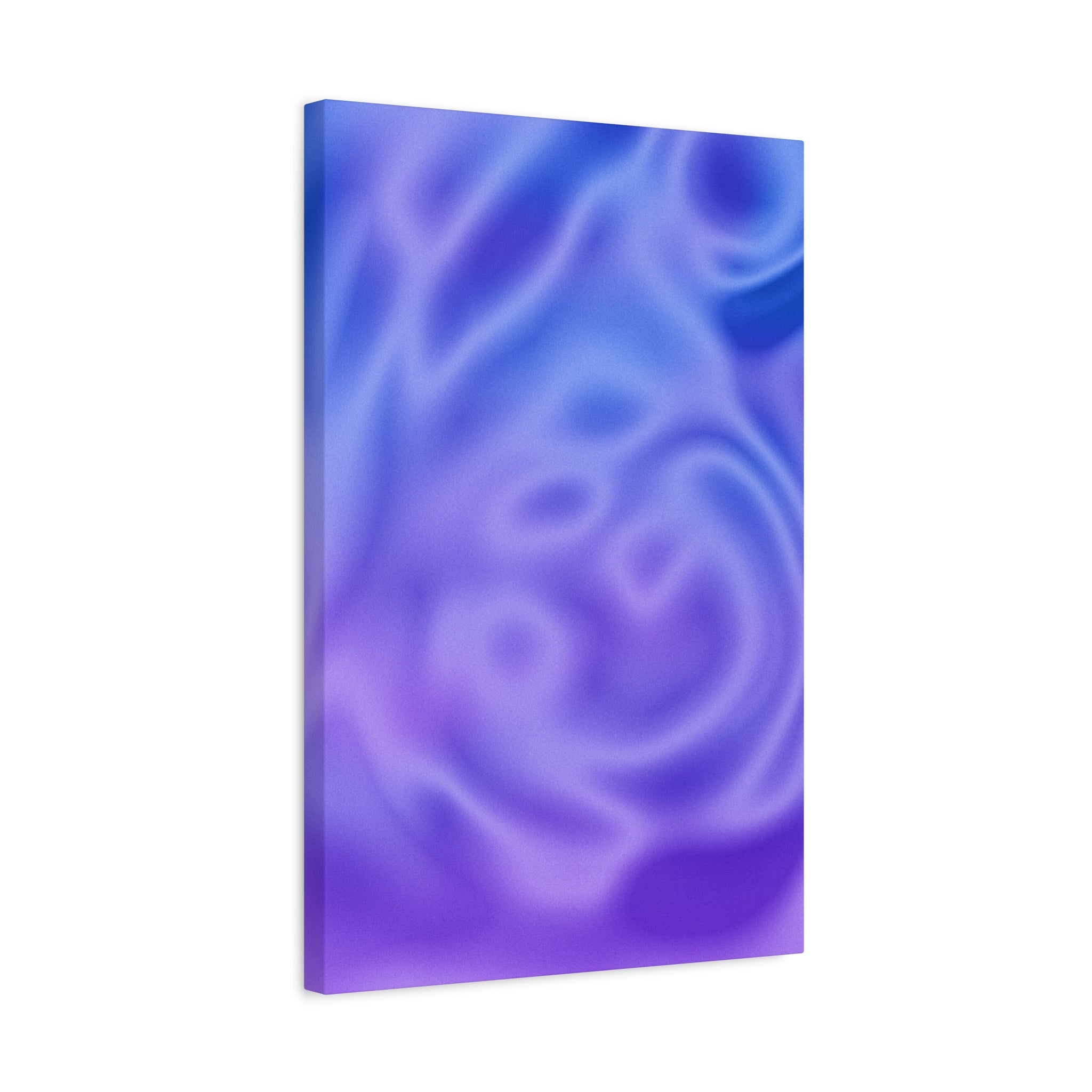 Liquid Metal Mist Pink Canvas Wall Art - Modern Textured Abstract Decor