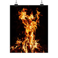 Phoenix Fire Poster Print - Mythical Fire Bird Art