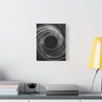 Black Hole Canvas Wall Art - Cosmic Universe Decor