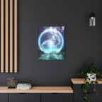 Lost Forest Magic Portal Canvas Wall Art - Mystical Fantasy Forest Decor