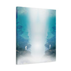 Lost Lovers Canvas Wall Art - Couple Surreal Landscape Decor