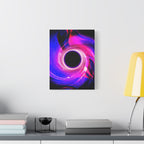 Neon Wave Horizon Canvas Wall Art - Special Edition Retro 80s Sunset
