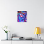 Japanese City Punk Special Edition Canvas Wall Art - Neon Japan Street