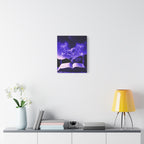 Magic Book Love Spell Canvas Wall Art - Witchy Fantasy Decor