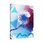 Geometry Portal Canvas Wall Art - Abstract Geometric Sci-Fi Decor