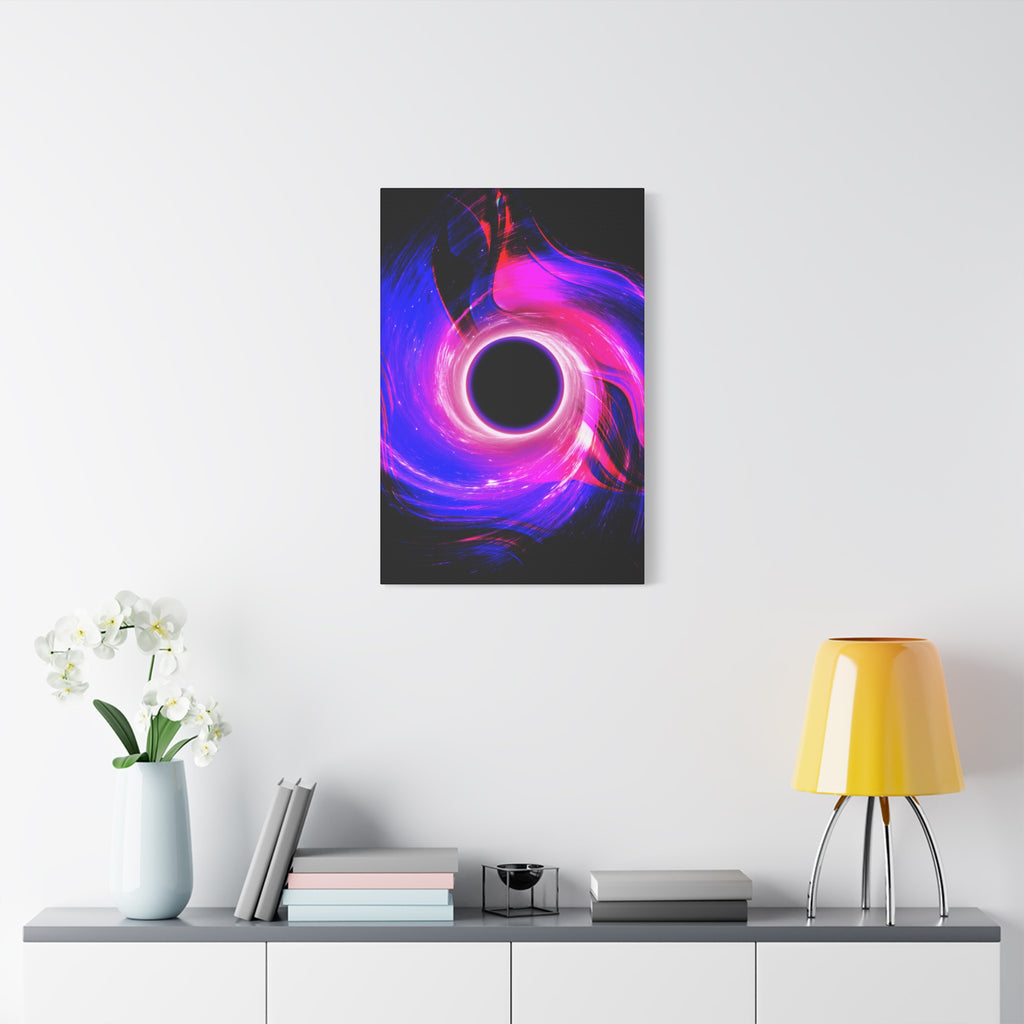 Neon Wave Horizon Canvas Wall Art - Special Edition Retro 80s Sunset
