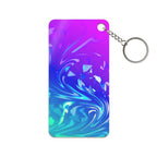 Trippy Holographic Acrylic Charm Keychain